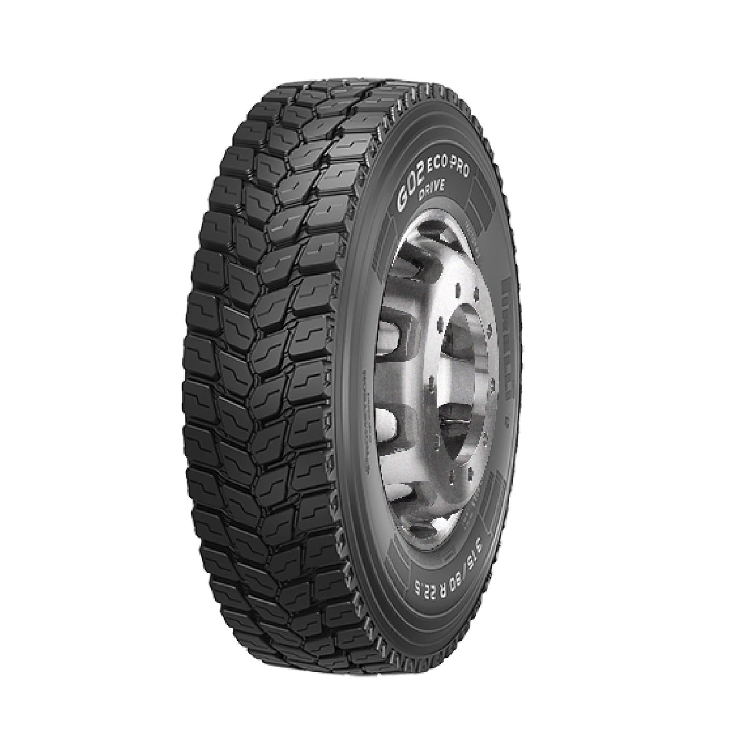 LLANTA 12R22.5 G02 DRIVE TRA