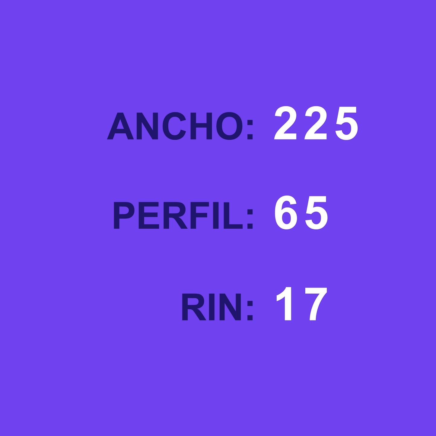 LLANTA 225/65R17 LTX FORCE