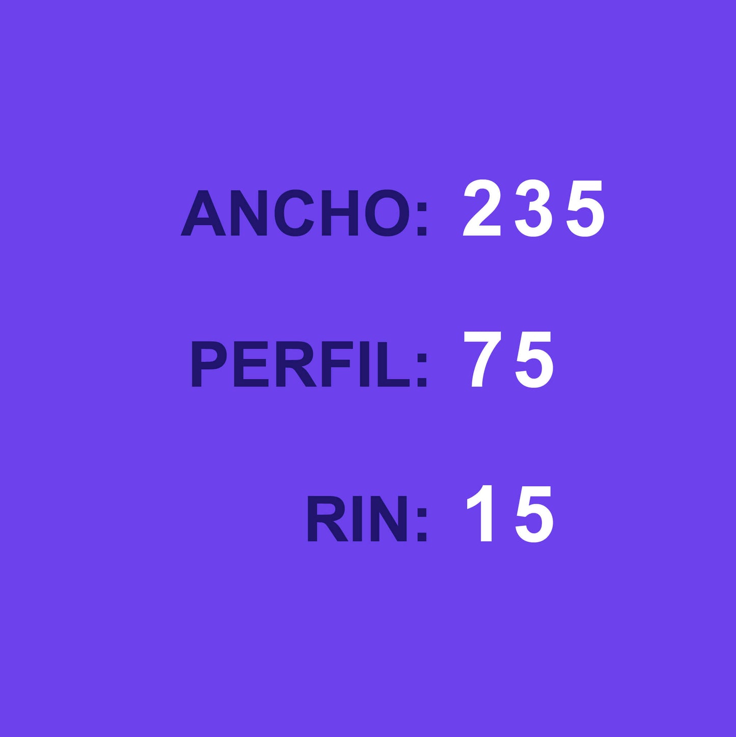 LLANTA 235/75R15 EL DORADO AT