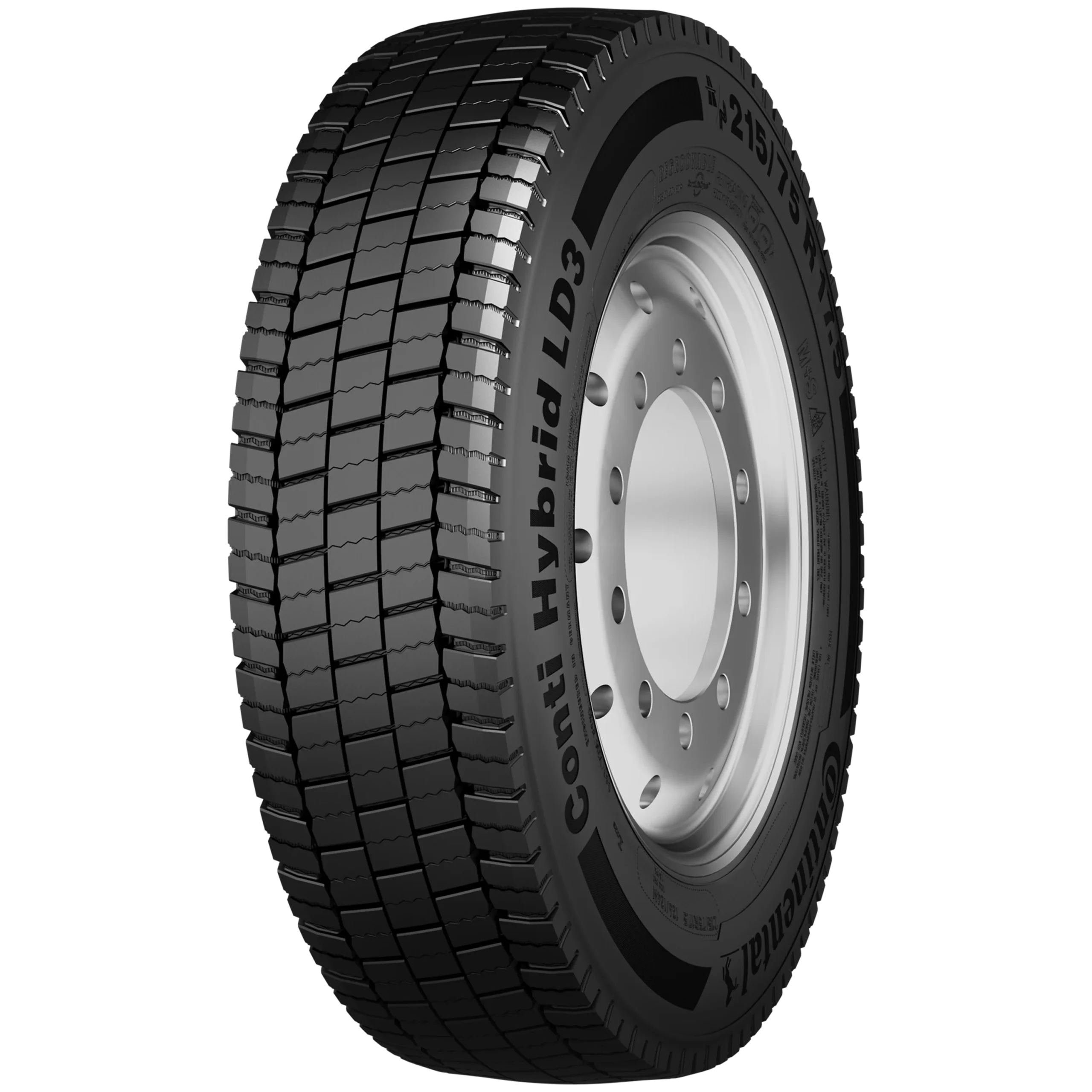 LLANTA PARA CAMION CONTINENTAL 215/75R17.5 CHD3 Conti Hybrid LD3 TRACCION