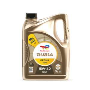ACEITE PARA MOTOR TOTAL RUBIA OPTIMA 1100 15W40 GALON 5L