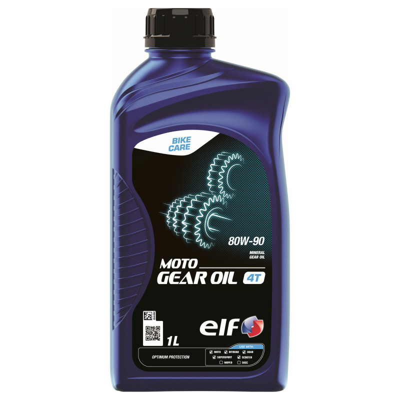 ACEITE PARA TRANSMISION ELF MOTO GEAR OIL 80W90 LITRO