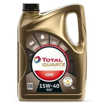 ACEITE PARA MOTOR TOTAL QUARTZ 5000 SN 15W40 GALON 4L