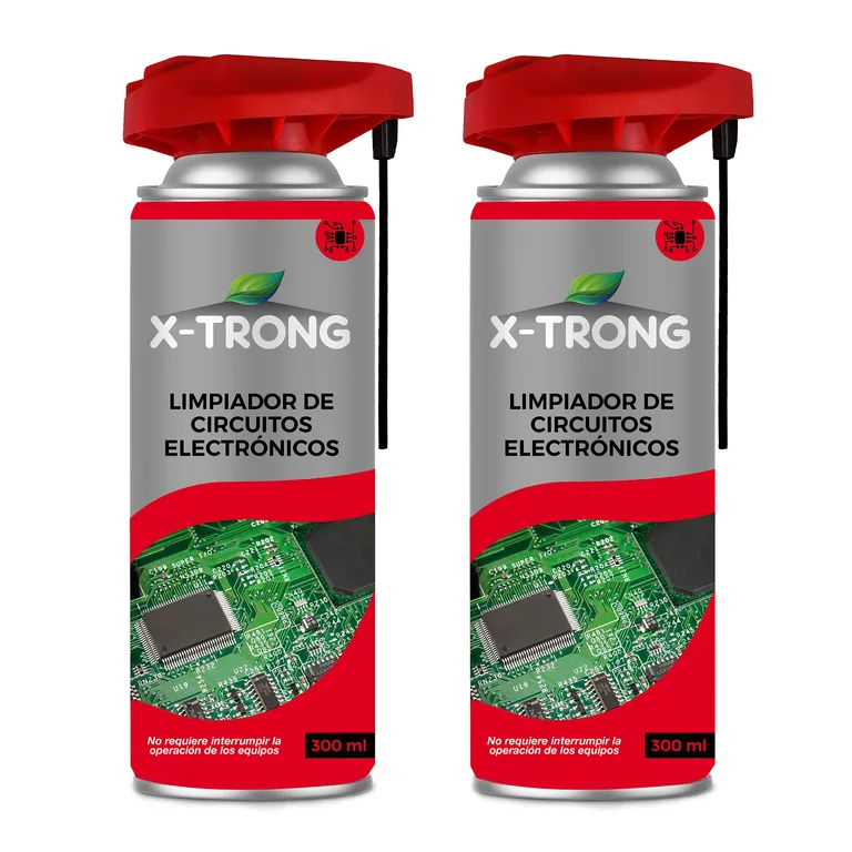 LIMPIADOR DE CIRCUITOS ELECTRICOS X-TRONG 300ML